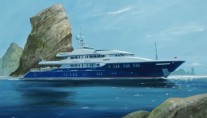 Yacht UNBRIDLED - Image Courtesy of Trinity Yachts